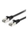Equip Patchkabel RJ45 S/FTP Cat6A 15.0m czarny (SSTP)PIM (606109) - nr 3