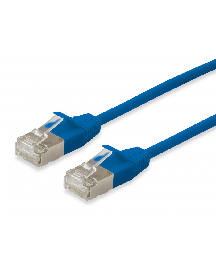 Equip Patch Cat6A S/Ftp 2Xrj45 7.50M niebieski (Sstp) Slim główny