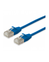 Equip Patch Cat6A S/Ftp 2Xrj45 7.50M niebieski (Sstp) Slim - nr 4