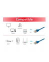 Equip Patch Cat6A S/Ftp 2Xrj45 7.50M niebieski (Sstp) Slim - nr 6