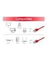 Equip Patchkabel Cat6A S/FTP 2xRJ45 7.50m czerwony (SSTP) Slim (606148) - nr 6