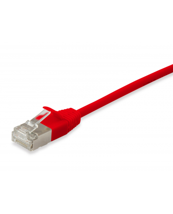 Equip Patchkabel Cat6A S/FTP 2xRJ45 10.00m czerwony (SSTP) Slim (606149) nr 2