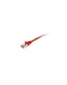 Equip - Patch Cable RJ-45 (M) to 15.0m SFTP, PiMF CAT 6a Shaped, Stranded Red (606509) - nr 1