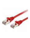 Equip - Patch Cable RJ-45 (M) to 15.0m SFTP, PiMF CAT 6a Shaped, Stranded Red (606509) - nr 3