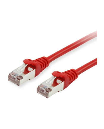 Equip - Patch Cable RJ-45 (M) to 15.0m SFTP, PiMF CAT 6a Shaped, Stranded Red (606509) nr 2
