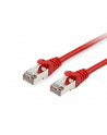 Equip Patch Cat6 S/FTP 2xRJ45 25.00m Czerwony (615523) - nr 1
