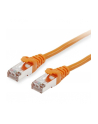 Equip Patch Cat6 S/FTP 2xRJ45 25.00m Pomarańczowy (615573) - nr 5