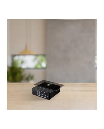 KIENZLE Digital Alarm Clock with wireless charging station