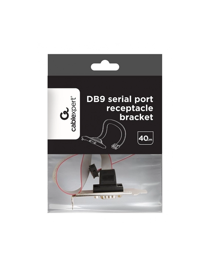 gembird Gniazdo DB9 (COM9) na śledziu + low profile główny