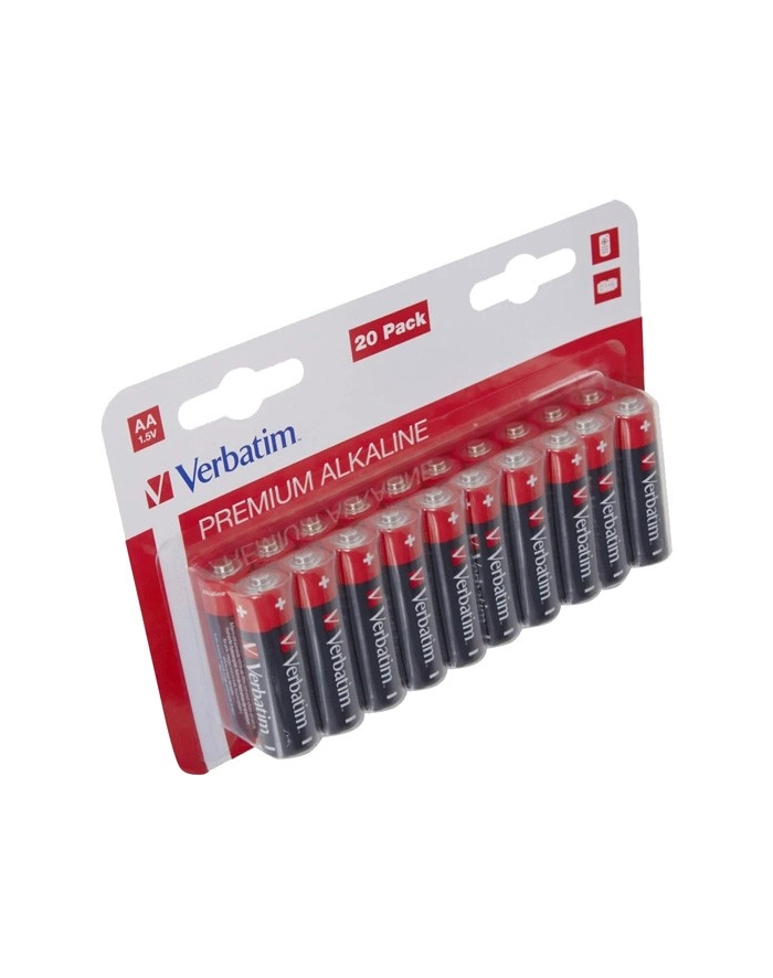 verbatim Baterie AA / LR06 1,5 V 20-pack 49877 główny