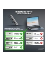 digitus Stacja dokująca USB-C 12 portowa, max. 8K/30Hz z HDR, HDMI, DP, max. 3 monitory (MST), USB-C 3.2 Gen2, Gigabit Ethernet, SD/Micro SD, PD 100W - nr 2