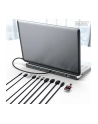 digitus Stacja dokująca USB-C 12 portowa, max. 8K/30Hz z HDR, HDMI, DP, max. 3 monitory (MST), USB-C 3.2 Gen2, Gigabit Ethernet, SD/Micro SD, PD 100W - nr 7