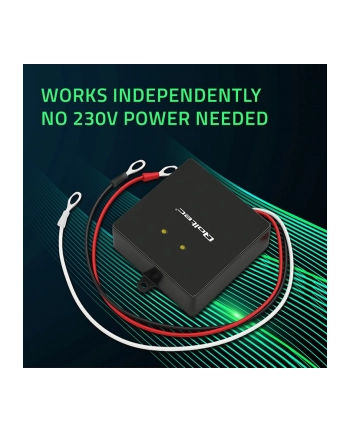 qoltec Balanser napięcia 24V do akumulatorów 2x12V | 5A | LiFePO4 AGM   GEL
