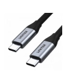 unitek Kabel USB-C - USB-C PD, 10Gbps, 4K60Hz, 1m, M/M, C14082ABK - nr 1