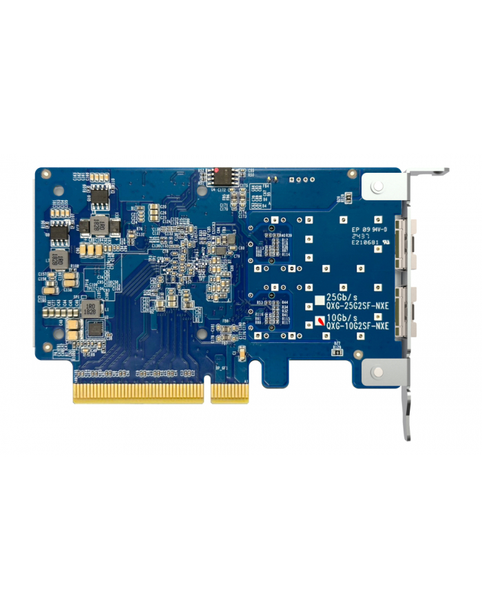 QNAP QXG-10G2SF-NXE Netzwerkadapter PCIe Gen3 x8 główny