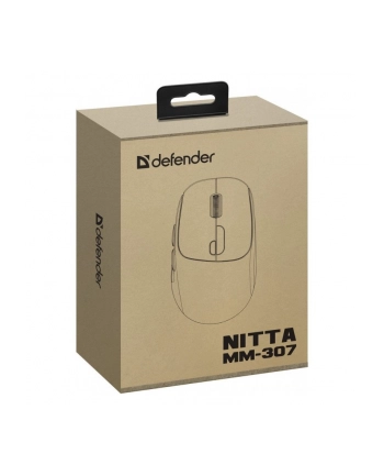 defender Mysz bezprzewodowa NITTA MM-307 RF+BT 1600DPI 6P biała
