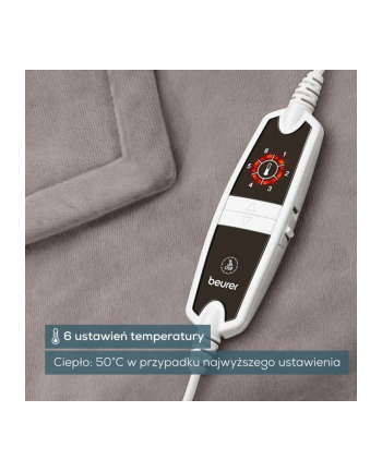 beurer Koc rozgrzewający HD150 XXL Cosy Taupe