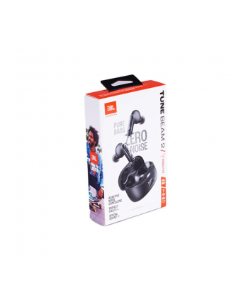 JBL Headphones In-Ear InEar Tune Beam 2 black Schwarz (JBLWBEAM2BLK)