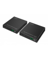 digitus Przedłużacz (extender) światłowodowy HDMI 4K/60Hz przez IP 1G lub do 40km/300m, HDMI Loop-Out, sterowanie IR - zestaw (odbiornik/nadajnik) - nr 1