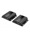 digitus Przedłużacz (extender) po skrętce kat.6 HDMI 4K/60Hz przez IP 1G lub do 120m/200m, max. 253 odbiorniki, sterowanie IR - zestaw (odbiornik/nadajnik) - nr 14