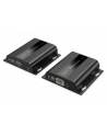 digitus Przedłużacz (extender) po skrętce kat.6 HDMI 4K/60Hz przez IP 1G lub do 120m/200m, max. 253 odbiorniki, sterowanie IR - zestaw (odbiornik/nadajnik) - nr 1
