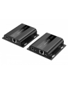 digitus Przedłużacz (extender) po skrętce kat.6 HDMI 4K/60Hz przez IP 1G lub do 120m/200m, max. 253 odbiorniki, sterowanie IR - zestaw (odbiornik/nadajnik) - nr 2