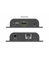 digitus Przedłużacz (extender) po skrętce kat.6 HDMI 4K/60Hz przez IP 1G lub do 120m/200m, max. 253 odbiorniki, sterowanie IR - zestaw (odbiornik/nadajnik) - nr 3