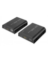 digitus Przedłużacz (extender) po skrętce kat.6 HDMI 4K/60Hz z KVM USB 2.0 przez IP 1G lub do 120m/200m, max. 253 odbiorniki, ekran dotykowy - zestaw - nr 11