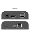 digitus Przedłużacz (extender) po skrętce kat.6 HDMI 4K/60Hz z KVM USB 2.0 przez IP 1G lub do 120m/200m, max. 253 odbiorniki, ekran dotykowy - zestaw - nr 13