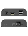 digitus Przedłużacz (extender) po skrętce kat.6 HDMI 4K/60Hz z KVM USB 2.0 przez IP 1G lub do 120m/200m - dodatkowy odbiornik do DS-55355 - nr 8