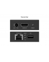 digitus Przedłużacz (extender) po skrętce kat.6 HDMI 4K/30Hz z KVM USB 1.1 do 40m/70m, max. 253 odbiorniki, sterowanie IR - zestaw (odbiornik/nadajnik) - nr 13