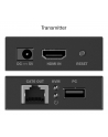 digitus Przedłużacz (extender) po skrętce kat.6 HDMI 4K/30Hz z KVM USB 1.1 do 40m/70m, max. 253 odbiorniki, sterowanie IR - zestaw (odbiornik/nadajnik) - nr 19