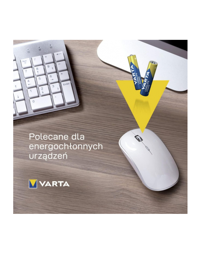 varta Baterie Alkaliczne R3(AAA)longlife POWER 24szt. Premium box             Box główny