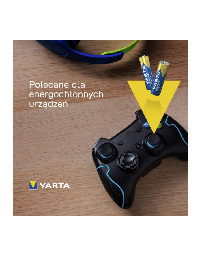 varta Baterie Alkaliczne R6 (AA)Longlife power 24szt.premium box główny