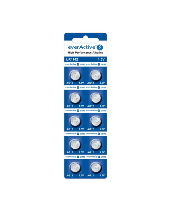 everactive Baterie alkaliczne mini AG12/G12/LR1142/LR43 blister 10 szt.