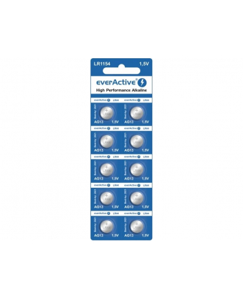 everactive Baterie alkaliczne mini AG13/G13/LR1154/LR44 blister 10 szt.