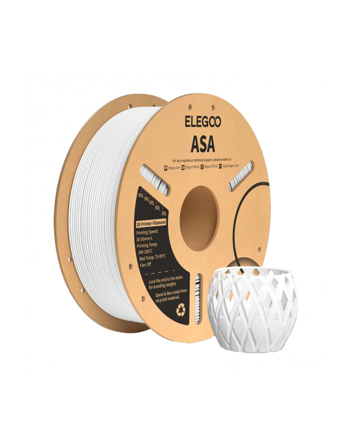 Filament ASA ELEGOO (Biały) główny