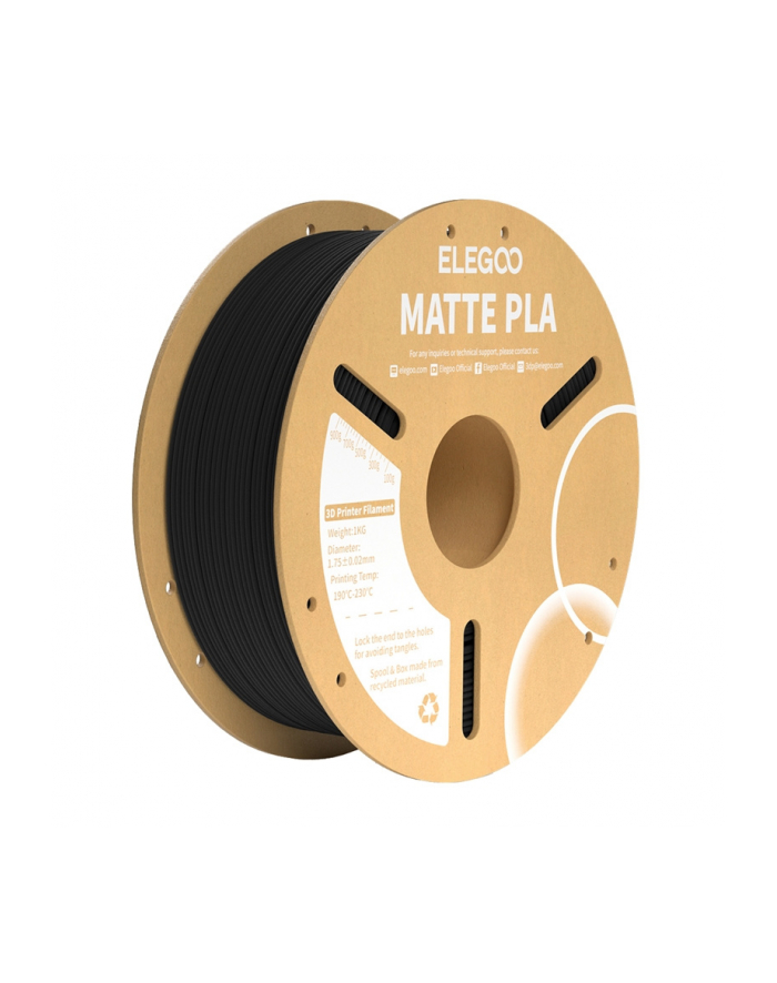 Filament PLA Matte ELEGOO (Black)]] główny