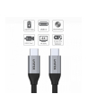 unitek Kabel USB-C - USB-C PD 100W, 5Gbps, 4K60Hz, 2m, M/M, C14091ABK - nr 5