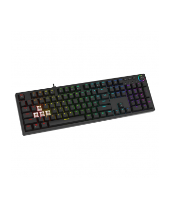 savio Klawiatura mechaniczna STYX Outemu Brown, Hot Swap, RGB