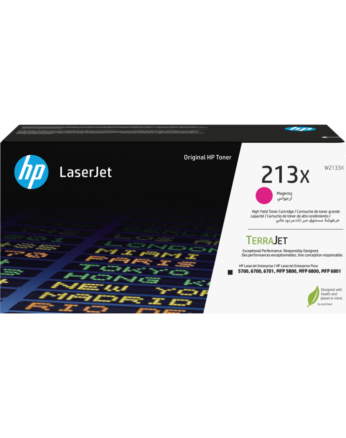 hp inc. Toner 213X W2133X magenta główny