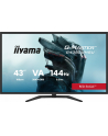 iiyama Monitor G-Master 42.5 cala G4380UHSU-B2 4K,VA,2xHDMI,2xDP,0,3ms,144Hz,550cd,    4000:1, USB HUBx4, 2x7W, - nr 1