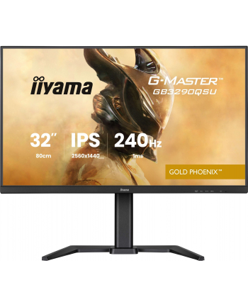 iiyama Monitor 32 cale GB3290QSU-B1 1ms,IPS,240Hz,2xHDMI,DP,400cd,1000:1,   USB HUBx4, 2x2W, HAS, nr 2