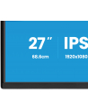iiyama Monitor 27 '' X2792HSU-B1 IPS,FHD,HDMI,DP,120Hz,350cd,4ms,         cienkie ramki, 1500:1, ErP B, USB HUBx2 - nr 32