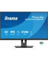 iiyama Monitor 32 cale XUB3297QSNP-B1 IPS,QHD,USB-C DOCK (95W), USB HUB 4x, KVM,  RJ45, GW 5 LAT - nr 11