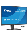 iiyama Monitor 32 cale XUB3297QSNP-B1 IPS,QHD,USB-C DOCK (95W), USB HUB 4x, KVM,  RJ45, GW 5 LAT - nr 13