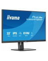 iiyama Monitor 32 cale XUB3297QSNP-B1 IPS,QHD,USB-C DOCK (95W), USB HUB 4x, KVM,  RJ45, GW 5 LAT - nr 14
