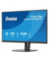 iiyama Monitor 32 cale XUB3297QSNP-B1 IPS,QHD,USB-C DOCK (95W), USB HUB 4x, KVM,  RJ45, GW 5 LAT - nr 15