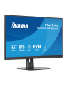 iiyama Monitor 32 cale XUB3297QSNP-B1 IPS,QHD,USB-C DOCK (95W), USB HUB 4x, KVM,  RJ45, GW 5 LAT - nr 16