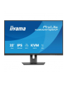 iiyama Monitor 32 cale XUB3297QSNP-B1 IPS,QHD,USB-C DOCK (95W), USB HUB 4x, KVM,  RJ45, GW 5 LAT - nr 22